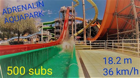 Adrenalin csúszda a kalandparkban