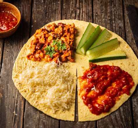 Darált húsos tortilla