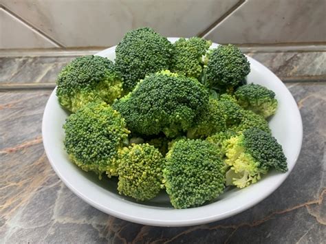 Frissen szedett brokkoli rózsák