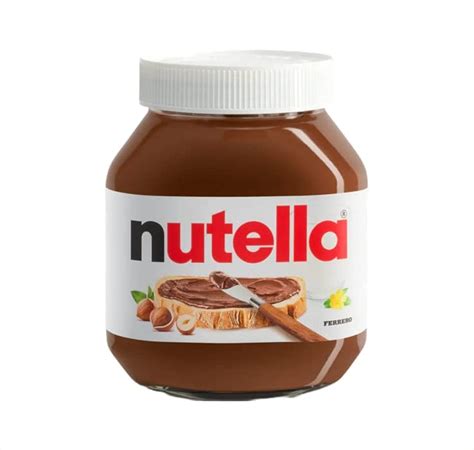 A Nutella összetevőinek diagramja