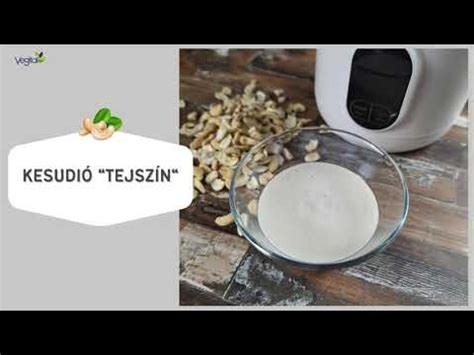 Kesudió tejszín elkészítése lépésről lépésre