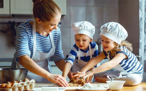 közös sütés öröme a családdal