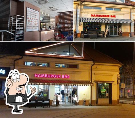 Hamburger Bár Gyula, belső tér