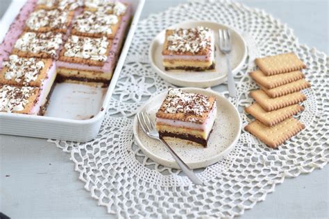 Kekszes tejberizs szelet különböző variációkban
