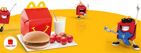 Happy Meal menü játékokkal