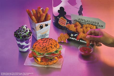 Burger King Whopper menü