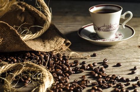 Espresso kávé csészében