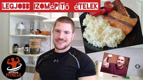 Izomépítő ételek