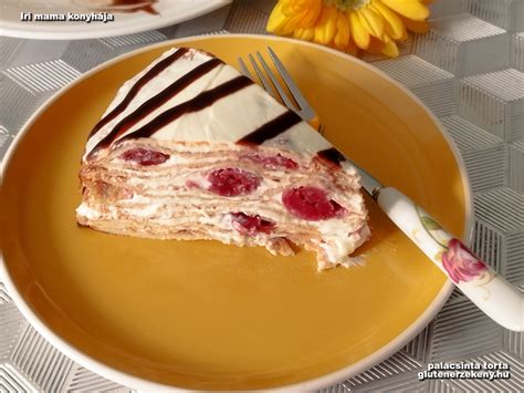 lenmaglisztes torta