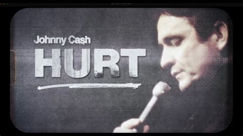 Johnny Cash a „Hurt” videóklipjében