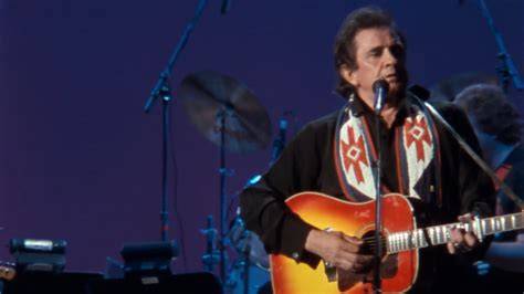 Johnny Cash a Highwaymen tagjaival