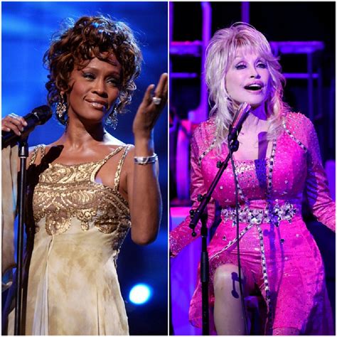 Dolly Parton és Whitney Houston