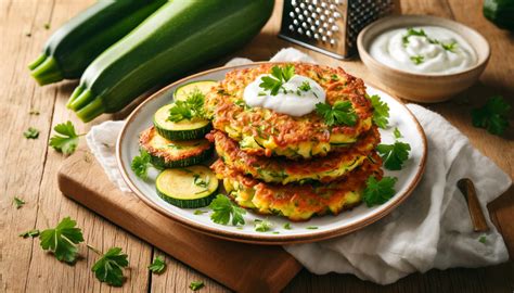 friss cukkini és hozzávalók