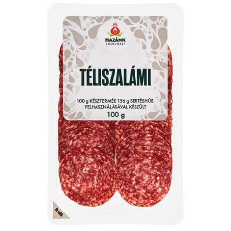 Téliszalámi nemespenésszel