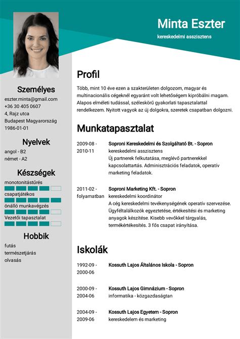 Szakmai tapasztalatok bemutatása önéletrajzban