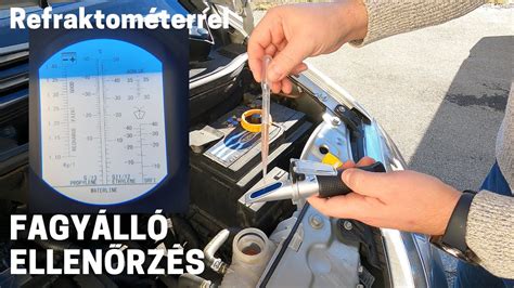 Motor hűtőfolyadék szintjének ellenőrzése