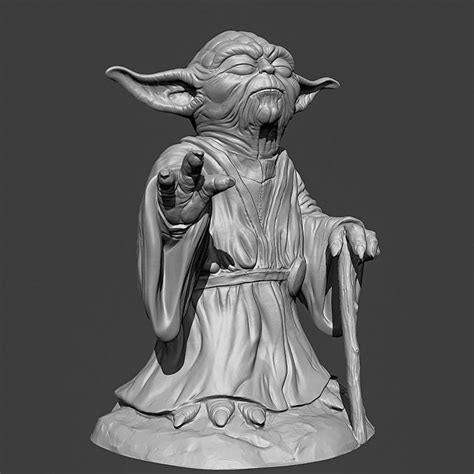 Yoda figura készítése marcipánból