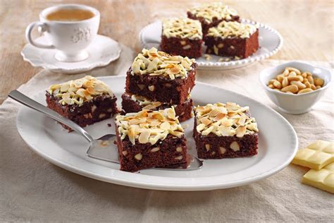 csokoládés brownie szelet