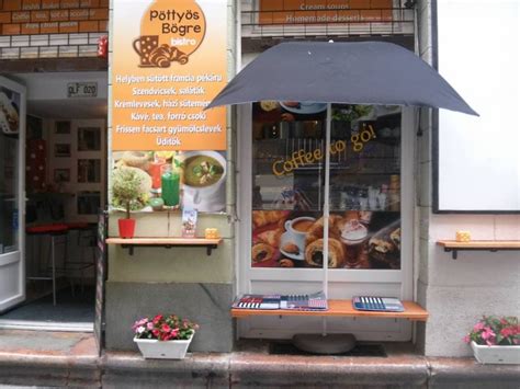 Budapest belvárosa és a Pöttyös Bögre Bisztró elhelyezkedése