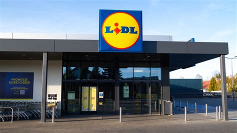 Lidl üzlet homlokzata