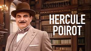Hercule Poirot karikatúrája
