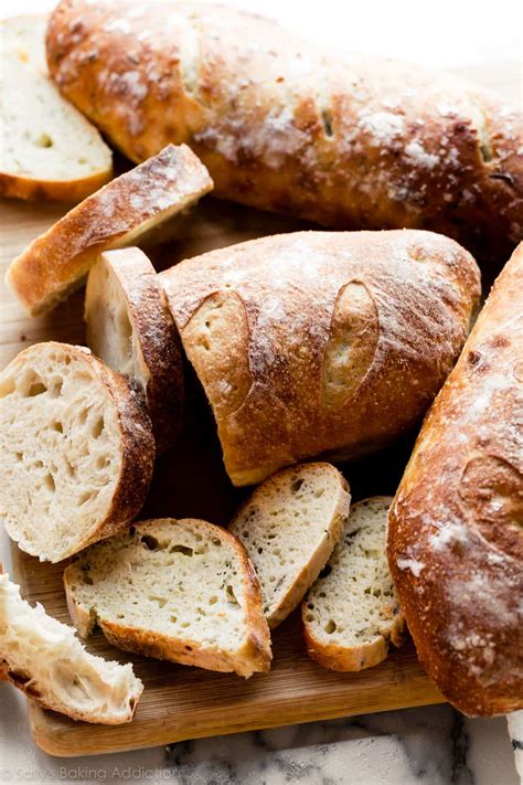 Homemade bread baking