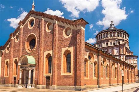 Santa Maria delle Grazie templom és kolostor látképe