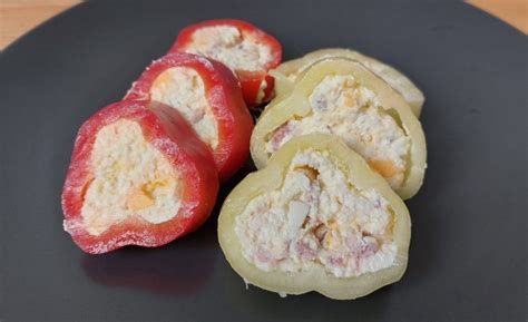 Túróval töltött paprika családi vacsorán