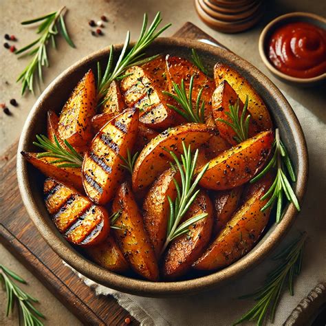 fűszeres tört burgonya pirítás közben