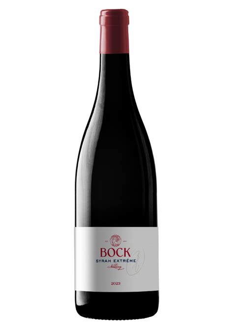 Bock Syrah borosüveg