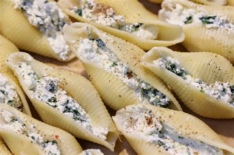 óriás kagyló tészta