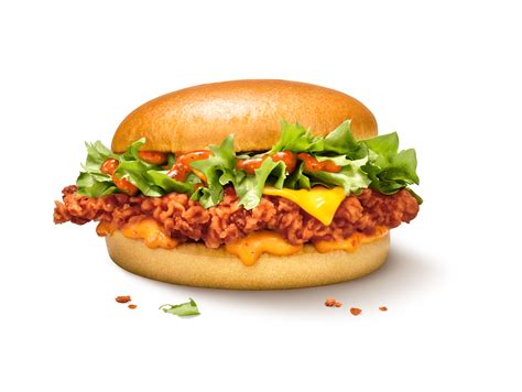 KFC Zinger szendvics