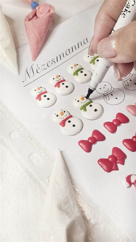 Díszítő eszközök mézeskalácshoz