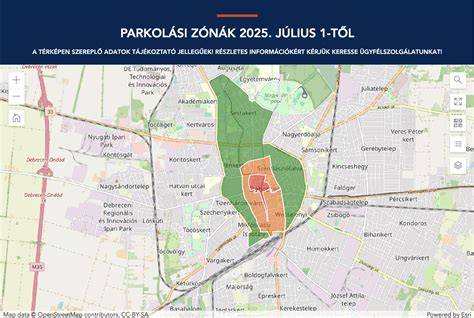 Kiszállítási zónák térképe