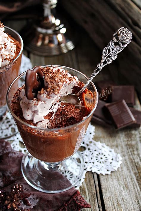 Csokoládé mousse textúrája