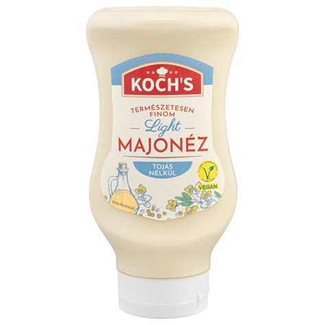 light majonéz termékek összehasonlító táblázata