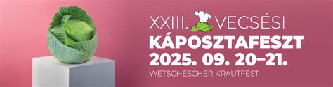 Vecsési Káposztafeszt hangulatkép és helyszín