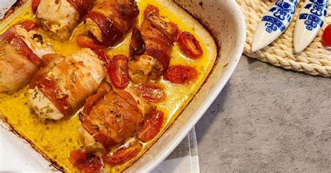 Feta sajt, bacon és aszalt paradicsom