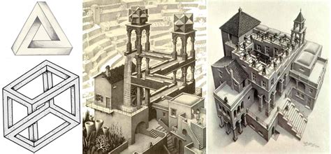 Escher-féle lehetetlen terek és hurkok