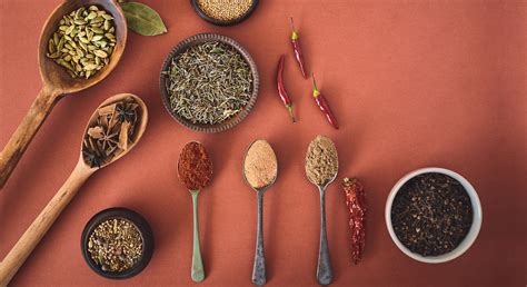 Különböző fűszerek