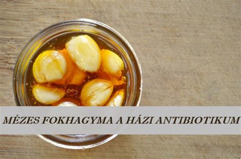 Üveg mézes fokhagyma