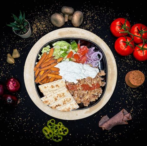 Friss gyros zöldségek