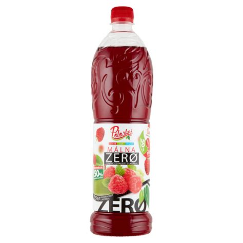 Pölöskei ZERO szörp palack
