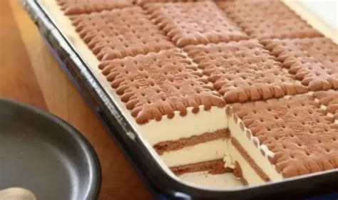 Egészséges túrós kekszes kocka
