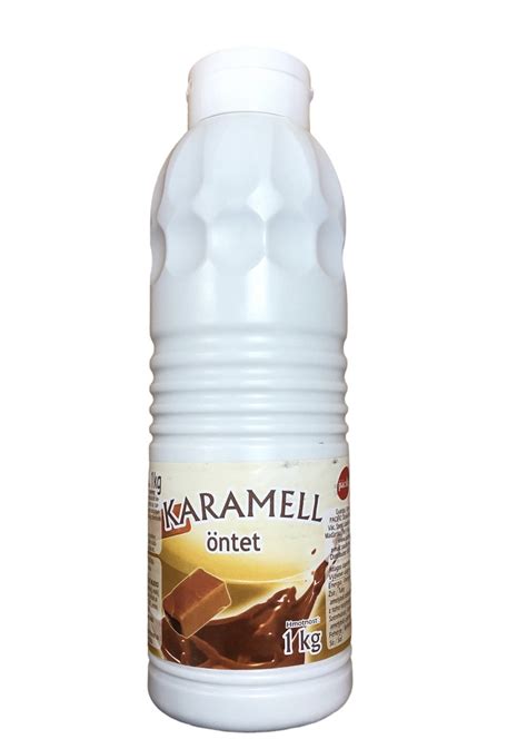 folyékony karamell öntet