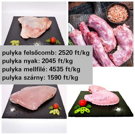 Pulyka combfilé és mellfilé összehasonlítása