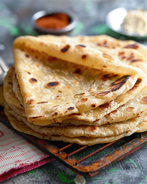 Chapati nyújtása sodrófával