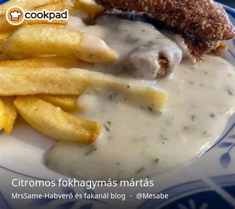 Citromos mártás serpenyőben