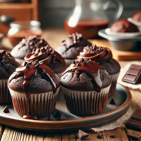 túró és csokoládé harmóniája a muffin belsejében