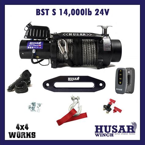 Husar Winch csörlő terepjárón
